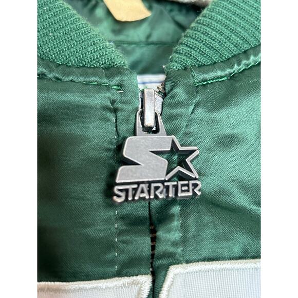 New York Jets Boys Starter Football Jacket Coat XXL (Women’s M/Men’s Small) - Picture 5 of 16